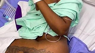doctor fucks horny latina patient doggystyle in hospital squirting everywhere! 💦🏥🍑