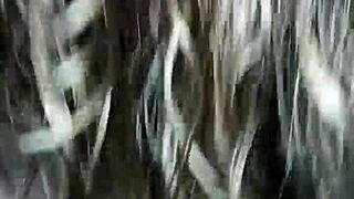 my wife sucks that huge cock post-bath homemade