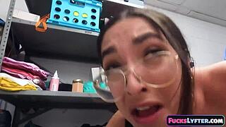 that new thief madison wilde hides something sneaky in her bag at work