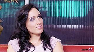 Three big tits milfs in lingerie stockings use dildos for sloppy lesbian threesome orgasms