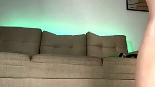 Curvy Blonde BBW Teen's Webcam Quickie Turns into Wet Face Sitting