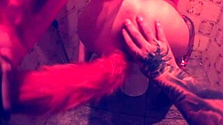 Tattooed babe's ass plug sparks outdoor orgasm bliss