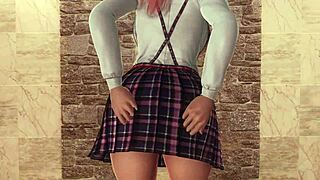 honoka's steamy gravure shower poses in doa5 studio