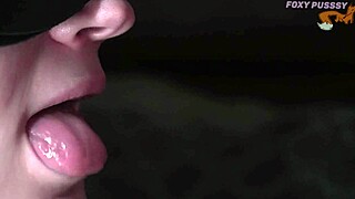 imagine my sloppy lactating blowjob milking your cock asmr