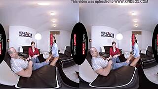 PUBLIC SURVEY EXPLODES INTO WILD THREESOME VR ORGY!