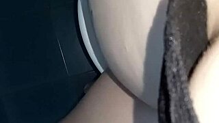 gretala makes strange noises from the toilet as she handles her private moment there