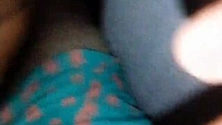 Pov latina teen masturbates big cock to hardcore orgasm sucking monster deep