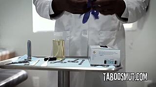 WHITE TEEN SEDUCED INTO BBC ANAL BY DOCTOR IN OFFICE