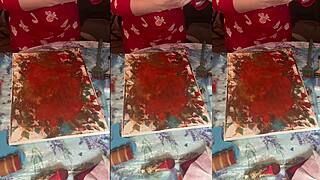 Big Eyeglasses Asmr Acrylic Art Bloom Mist Part Two