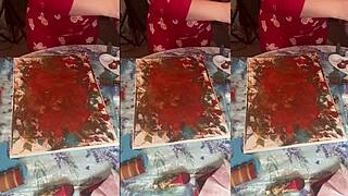 Big Eyeglasses Asmr Acrylic Art Bloom Mist Part Two