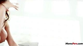 stepmom shoves her massive bbw milf tits right in my mouth 😍 young taboo cougar fat fun!!