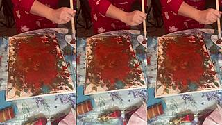 Big Eyeglasses Asmr Acrylic Art Bloom Mist Part Two