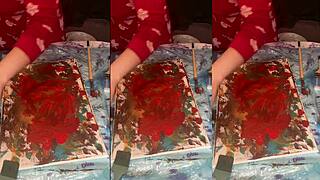 Big Eyeglasses Asmr Acrylic Art Bloom Mist Part Two