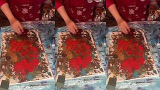 Big Eyeglasses Asmr Acrylic Art Bloom Mist Part Two