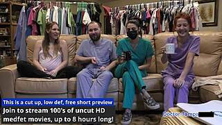 dr tampa gives nova mavericks that backstage pregnant physical with buttplug spreadin her shaved pussy wide