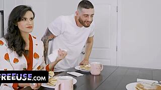 haley spades seduces step-cousin billy into family threesome bliss