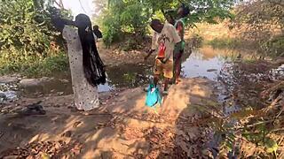 check out me fucking this shy village girl outside