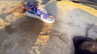 big booty ebony teen fucked outdoors twice in one day