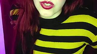 your hot stepsis gets horny from your nudes, comes for you with butt plug roleplay argentina p1