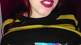 your hot stepsis gets horny from your nudes, comes for you with butt plug roleplay argentina p1