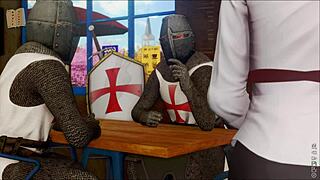 players explore the inn in episode 29