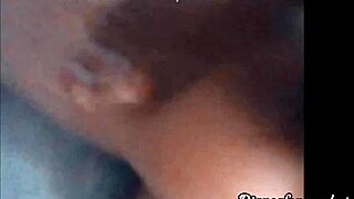 redhead lingerie babysitter flashes ass for exhibitionist couple fucking