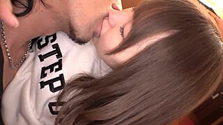 class cutie with perfect ass and tits kisses like crazy in homemade fun