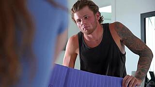 big ass stepsis cheerleader kait blowjob then hardcore sex! 🍆💦