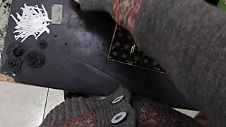 Another Work Machine Makes Me Cum Hard With Loud Moans At The End