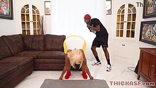 wanna see this curvy ebony mommy ride bones montana's thick black cock hard?