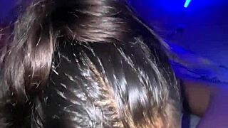 her ebony ass hides sneaky fingers inside