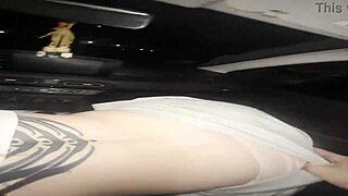 Redhead Destroyed in Car by Big Cock for Cash After Rough Casting