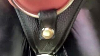 milf mistress dominates you with strapon pegging and cei humiliation jerk off
