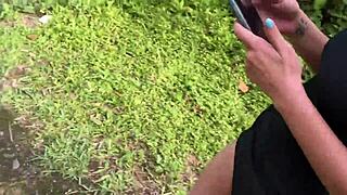 took my young white girl to the woods and her tight pink pussy slowly opened up fully