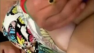 Amber squirts buckets for daddy! He's stuck at work watching her soak everything