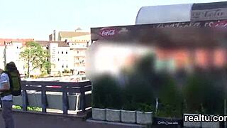 Flawless Czech teen gets teased in hypermarket clothes ripped then hardcore anal pov pounding