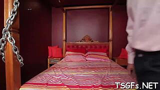 giant boner chap rams shemale's tight ass first time anal competition