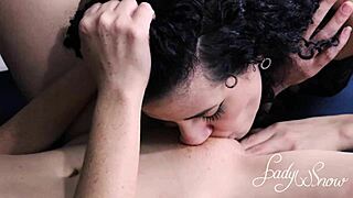 i sucked my friend's hairy red pussy while she came hard lady snow brasil tiny foxxy