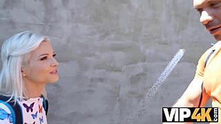 i pick up this tourist slut and watch her orgasm on my cock while fucking