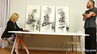 whoa sara jay's massive tits get amazing boobjob deepthroat after interracial doggystyle cumshot pounding