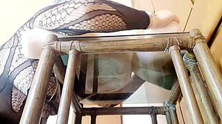 best real doll torso delivers huge orgasm to italian milf with dildo dirty talk jerk off instructions!