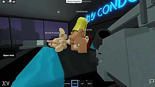 roblox furries get wild in hot lesbian playtime.