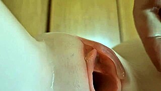 best real doll torso delivers huge orgasm to italian milf with dildo dirty talk jerk off instructions!