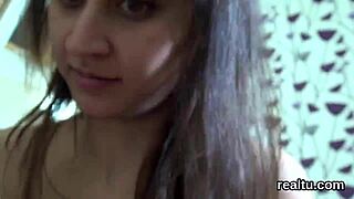 did glamorous czech cutie get teased then pov banged?