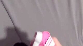 Transgirl pounds fleshlight nonstop in this full steamy video