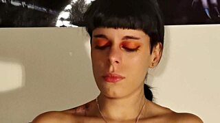 teen sneezes out huge snot for your fetish rush?