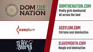 blindfolded sub chokes and gags deep on master's cock with toys 😩🔥