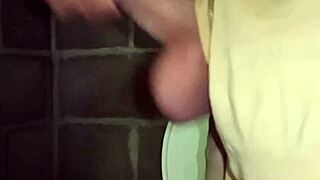 Amateur Military Guy Jerks His Huge Cock And Balls Solo