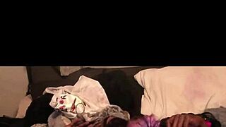 Overwhelmed with joy watching my bbw princess take that intense facial cumshot