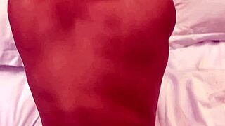salome salvi bends over bedroom showing off her perfect big pinay ass for rough anal pounding